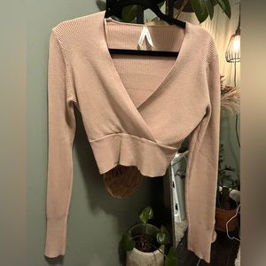 Blush Pink Women’s Deep V Shirt